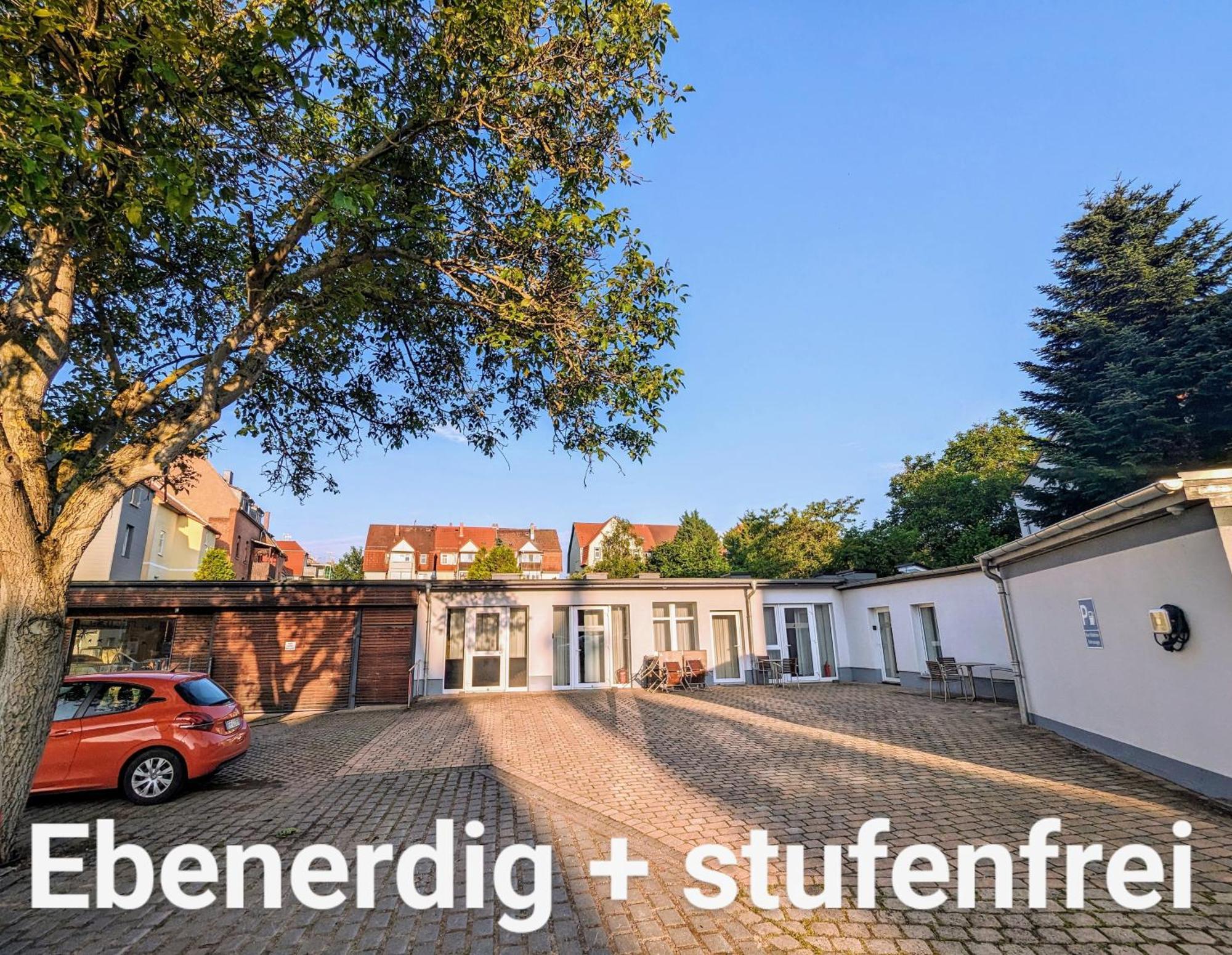 Fewo Urban Gotha-Apartment Ekhof- Am Schlosspark- Parken An Der Der Tuer- Barrierefrei, 900 Meter Zum Bahnhof - Wallbox Exterior foto